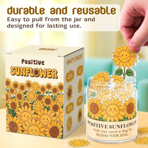Positive Sunflower Jar (2 Count)