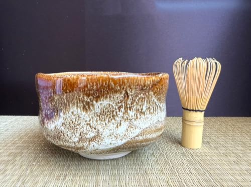 Japanese Traditional Handcrafted Matcha Chawan Tea Bowl Cup Ceremony Tableware Pottery