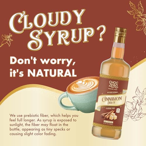 Sugar Free Cinnamon Dolce Coffee Syrup (25.4 Fl Oz)