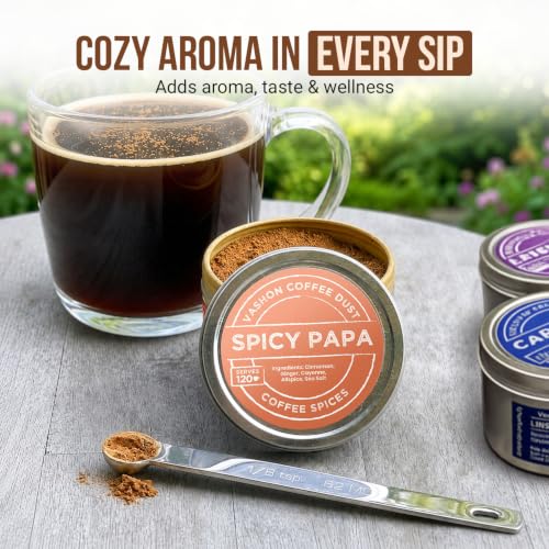 Coffee Dust Spicy Papa Flavoring Powder (2 Ounce)