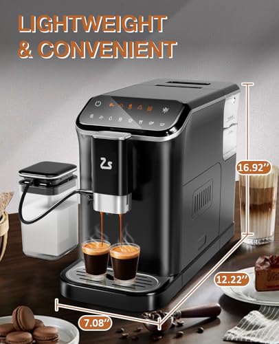 Fully Automatic Espresso Machine with Milk Frother