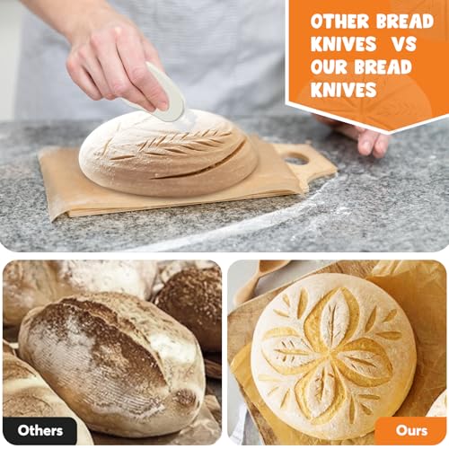 Extractable & Magnetic Bread Lame Dough Scoring Tool (5 Count)