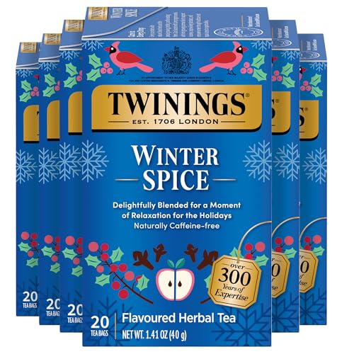 Winter Spice Camomile Apple Spiced Herbal Tea Bags (120 Count)
