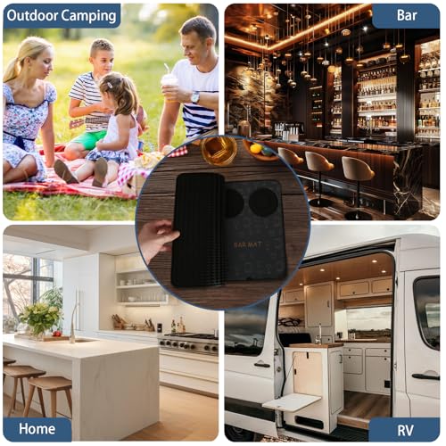Foldable Bar Mat 18x12 inch
