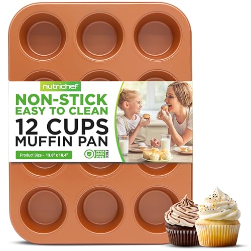 12 cup Copper Oven Muffin Pan