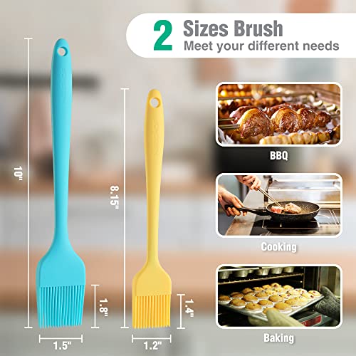 Silicone Basting Pastry Brush (5 Count)