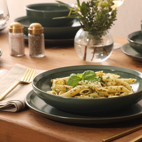 Beckett Stoneware Matte Reactive Glaze 16 Piece