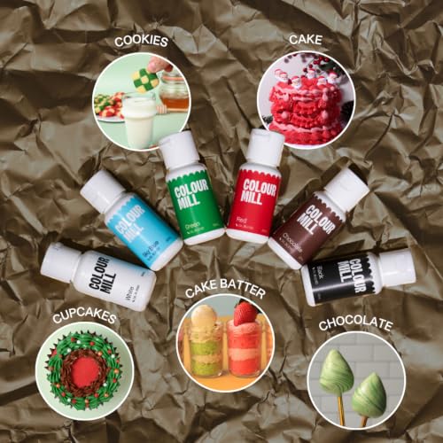 Oil Blend Food Coloring (4.08 Fl Oz)