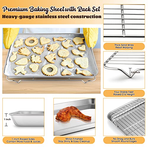 Cookie Sheet with Rack Set (2 Count)