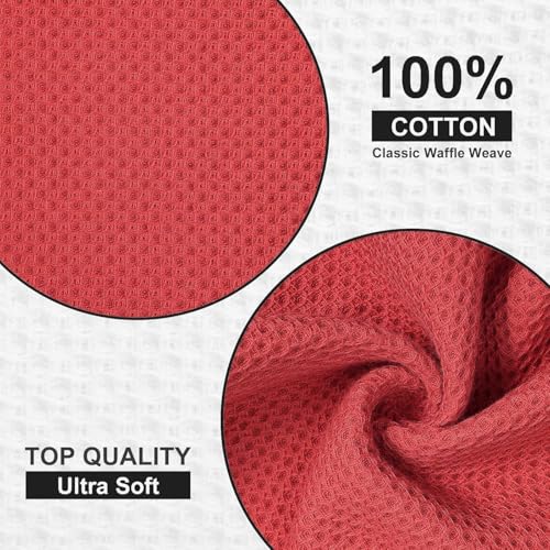 100% Cotton Waffle 6 (6 Count)