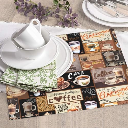 Boho Coffee Dish Drying Mat
