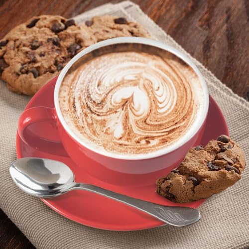 Porcelain Coffee Cup with Saucer 220ml (9.99 Count)
