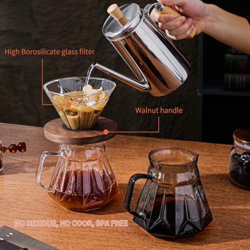 Pour Over Coffee Maker Set