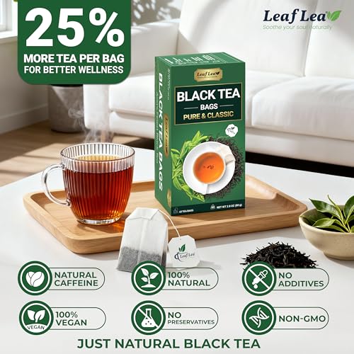Premium Black Tea Bags (80 Count)