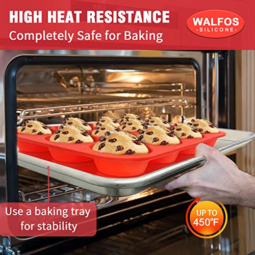 Silicone Muffin Pan (3 Count)