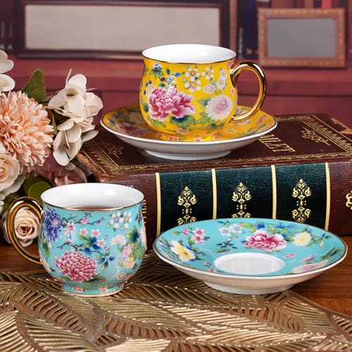 Tea Cup and Saucer (2 Count)