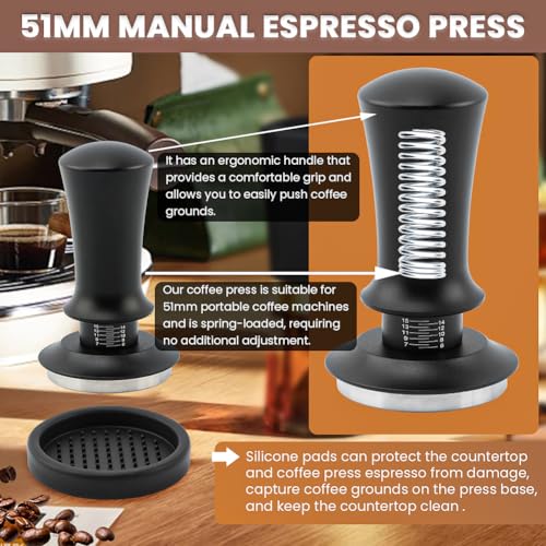 51mm Espresso Accessories Kit Fits Espresso Coffee Machines (5 Count)