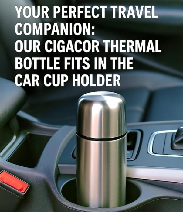 CIGACOR Stainless Steel Insulated Bottle