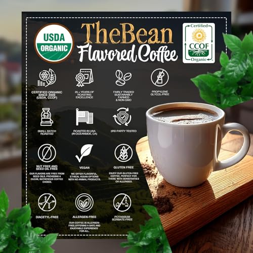 The Bean Organic Coffee Co. Vanilla Nut (32 Ounce)
