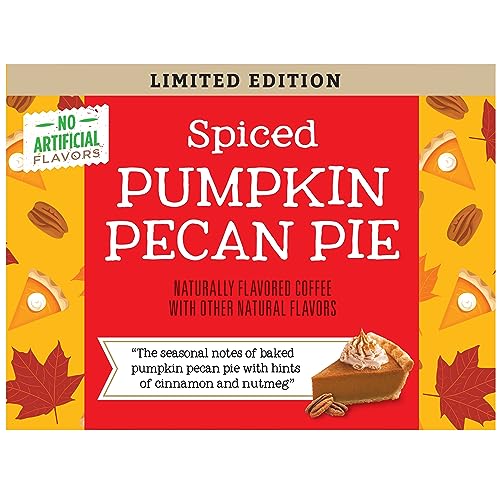 Spiced Pumpkin Pecan Pie Flavored Keurig Coffee Pods (10 Count)