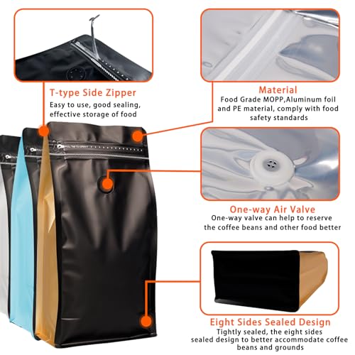 Coffee Bags with Valve (60 Count)