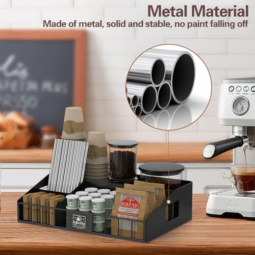 Metal Coffee Station Organizer for Countertop (2 Count)
