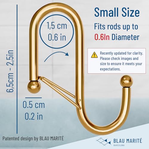 10 Pack Metal S Hooks for Hanging (10 Count)