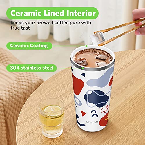 Insulated Coffee Mug with Ceramic Coating