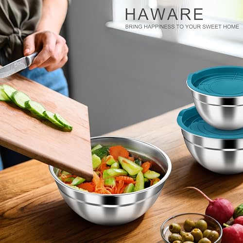Mixing Bowls with Airtight Lids (6 Count)