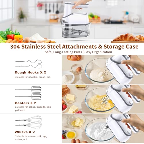 Cordless Hand Mixer Electric