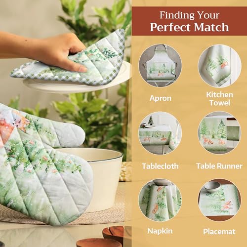 Maison d'Hermine Oven Gloves 100% Cotton Oven Mitt