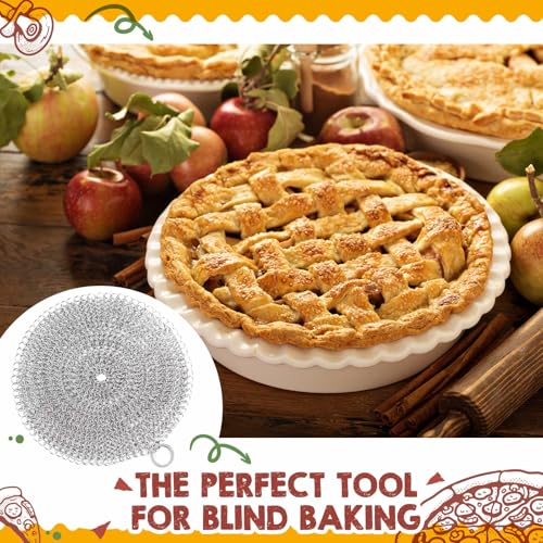2 Pcs Universal Fit Pie Weight for Blind Baking (2 Count)