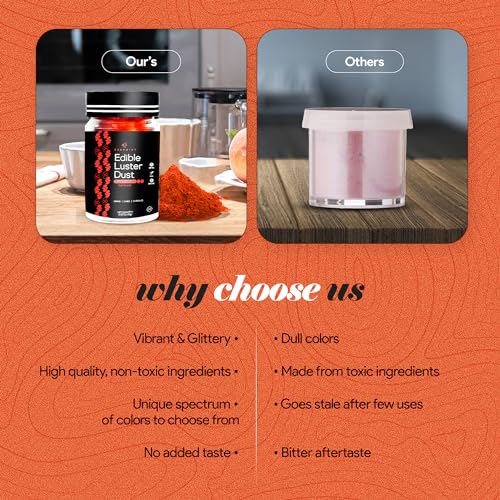 Burgundy Edible Luster Dust 15g