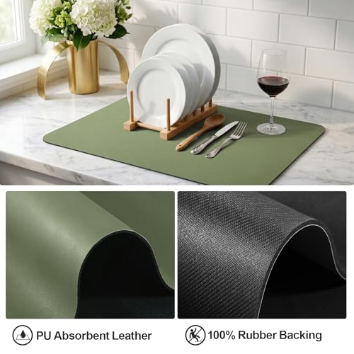 Dish Drying Mat for Kitchen Counter