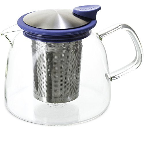 Bell Glass Teapot with Basket Infuser