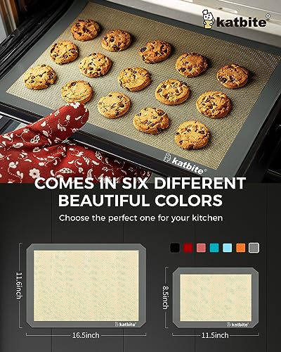 Silicone Baking Mat Set of 3 Grey