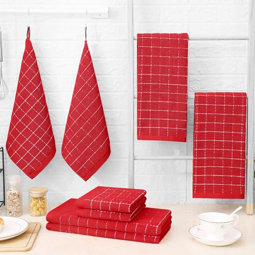 100% Cotton Terry Kitchen Towels (12 Count)
