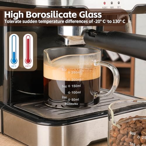 Espresso Cup Measuring Cup Triple Pitcher Milk Cup 250ML