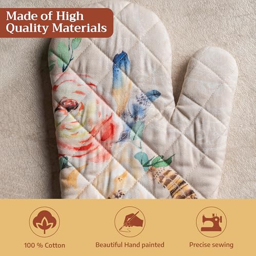 Maison d'Hermine Oven Gloves 100% Cotton Oven Mitt