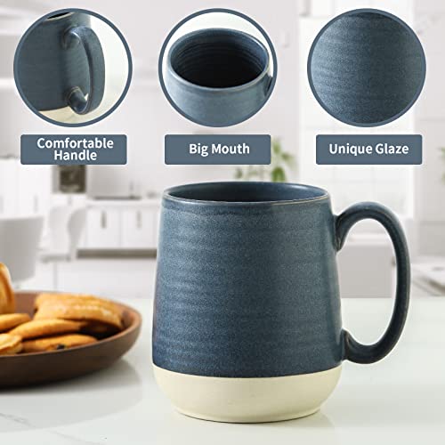 Porcelain Coffee Mugs Set of 6 (6 Count)