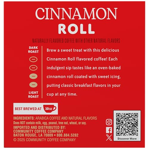 Cinnamon Roll Flavored 10 Count Keurig K