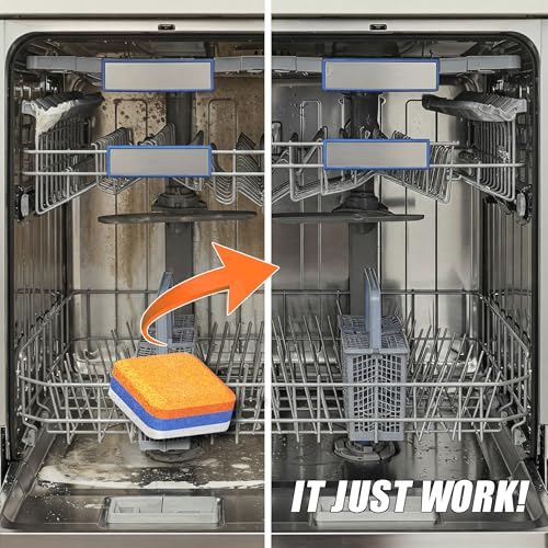 Dishwasher Cleaner Deodorizer Descaler Tablets (28 Count)