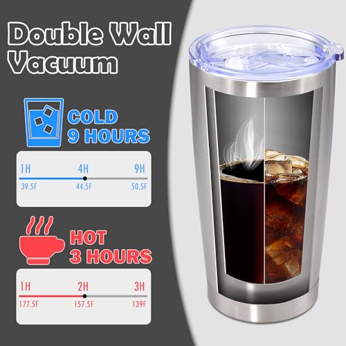 20oz Tumbler Stainless Steel Tumbler Coffee Tumbler with Lid SS