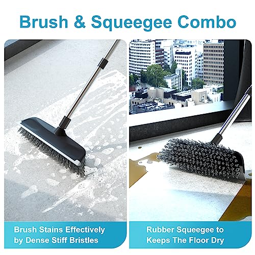 Floor Scrub Brush with 55" Long Handle