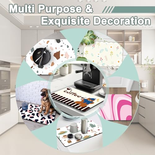 Dish Drying Mat for Kitchen Counter