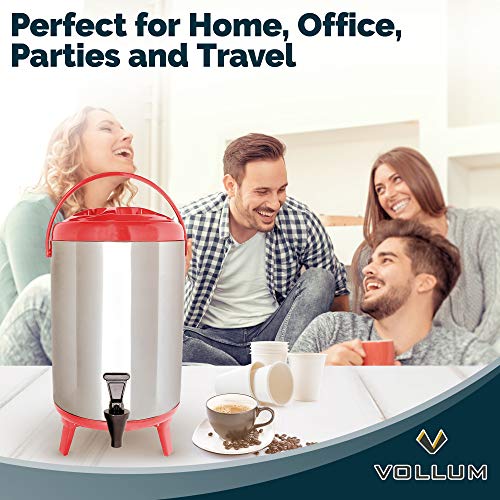 Stainless Steel Insulated Beverage Dispenser