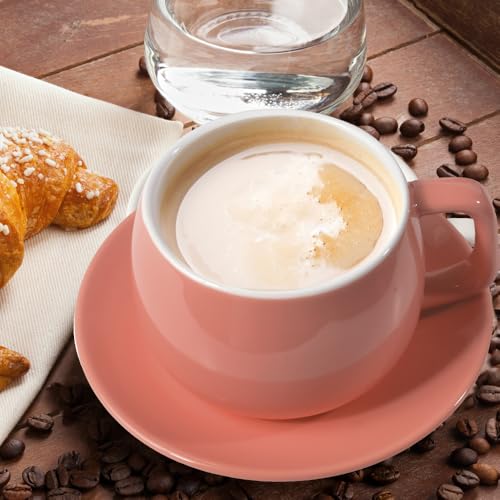Porcelain Coffee Cup with Saucer 270ml (9.99 Count)