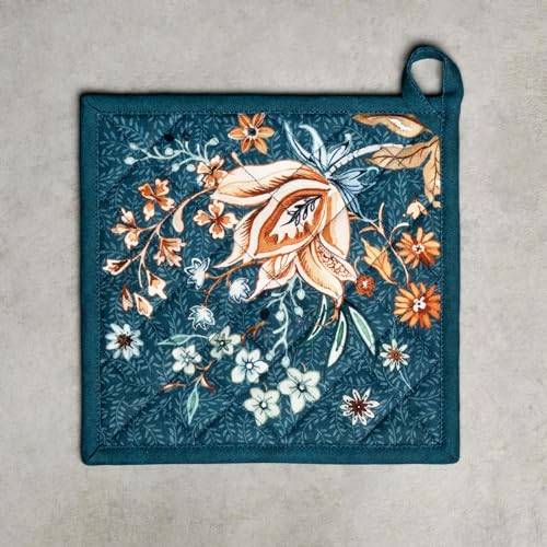 100% Cotton Oven Mitt & Pot Holder Set (2 Count)