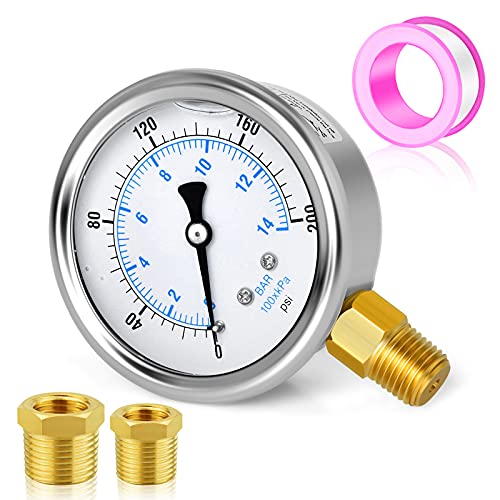 0~200Psi Stainless Steel 1