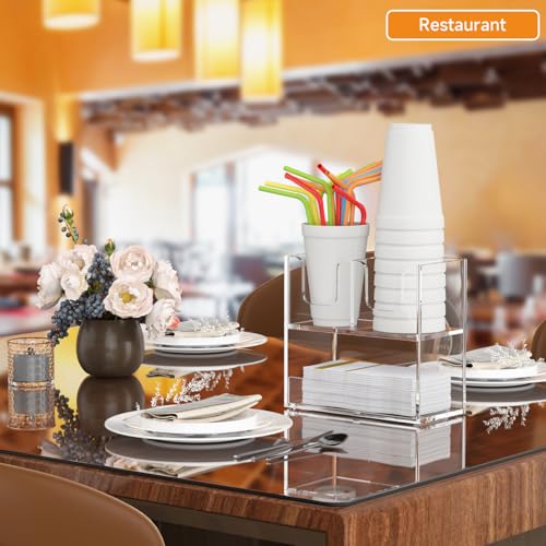 3 Compartment Cup Holder for Countertop